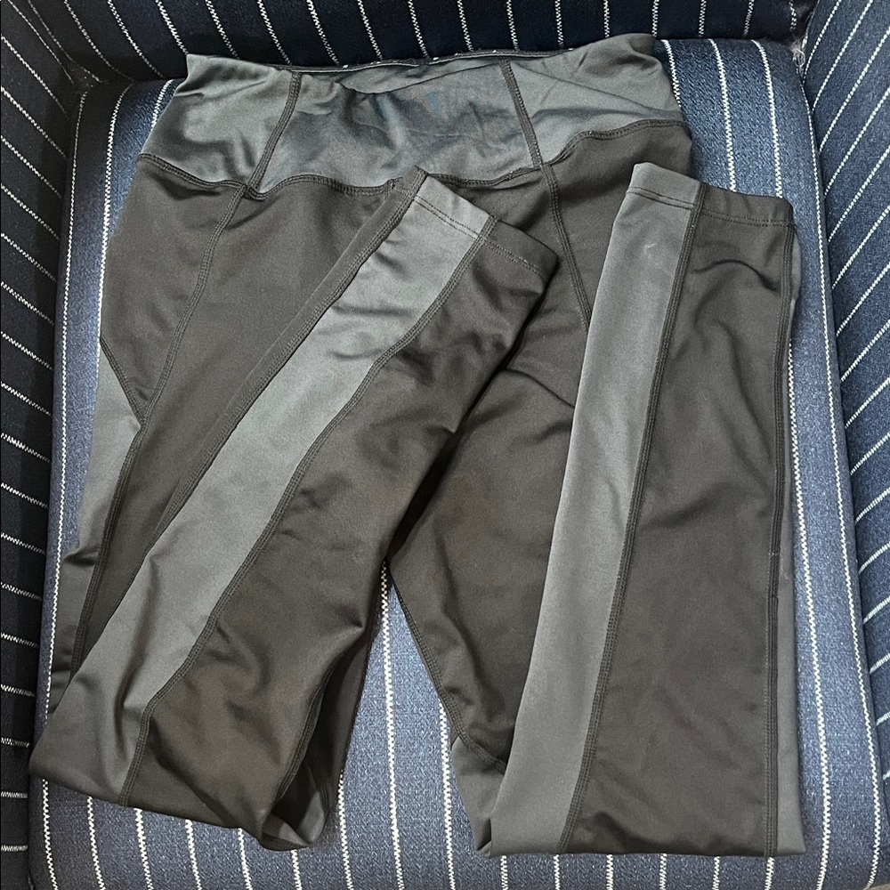 Sam Edelman Black and Gray Leggings